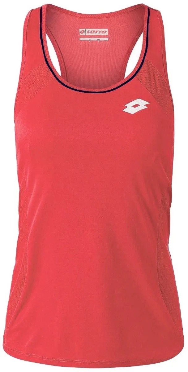 lotto-squadra-w-tank-pl-red-flue-1 Lotto Squadra W Tank PL - red flue