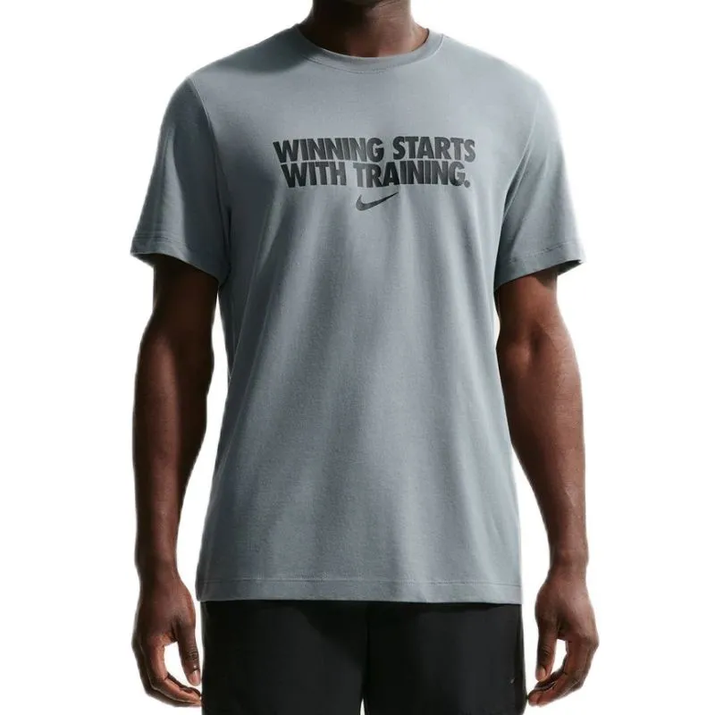 Nike Dri-Fit Winning - smoke gray/black
