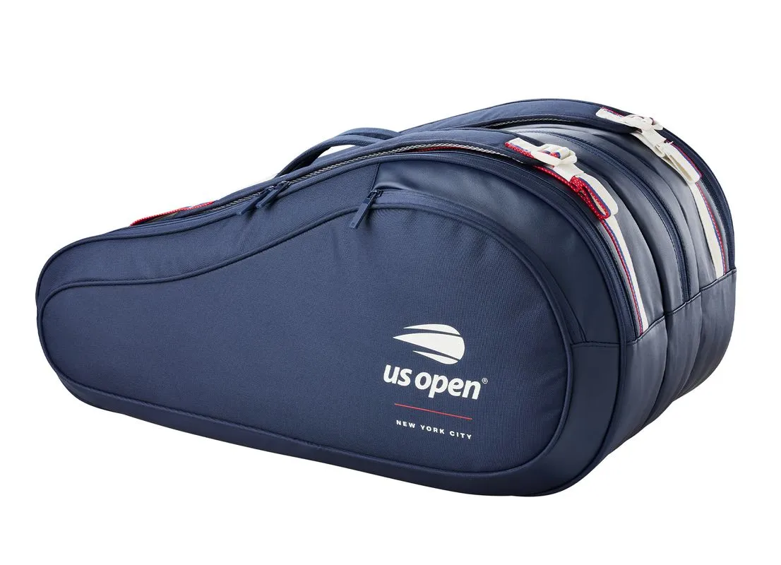 Wilson US Open 2026 12PK Racket - navy Wilson US Open 2026 12PK Racket - navy