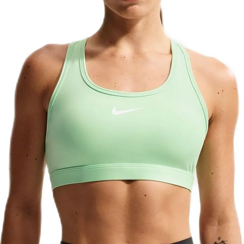 Nike Swoosh Medium Support Padded Sports - cucumber calm/white Nike Swoosh Medium Support Padded Sports - cucumber calm/white