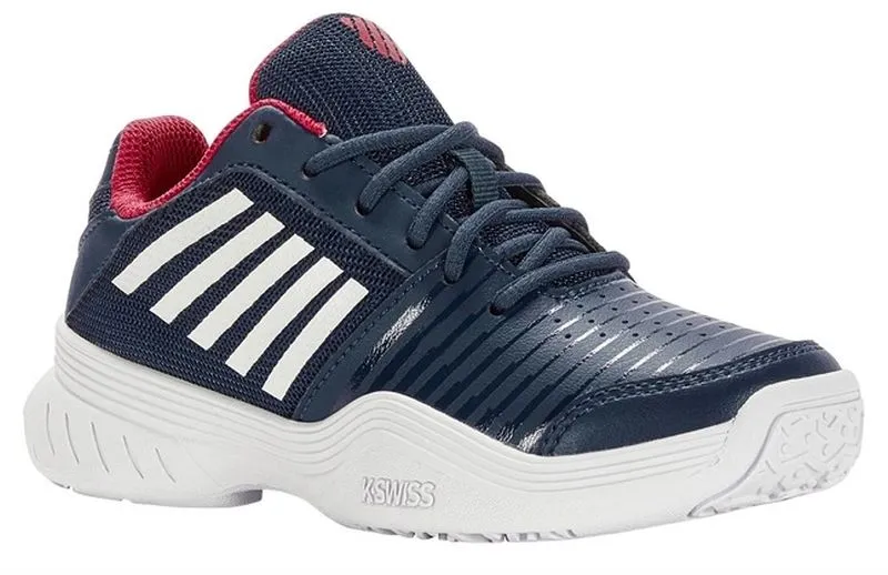 K-Swiss Court Express Omni JR - blue opal/white/lollipop