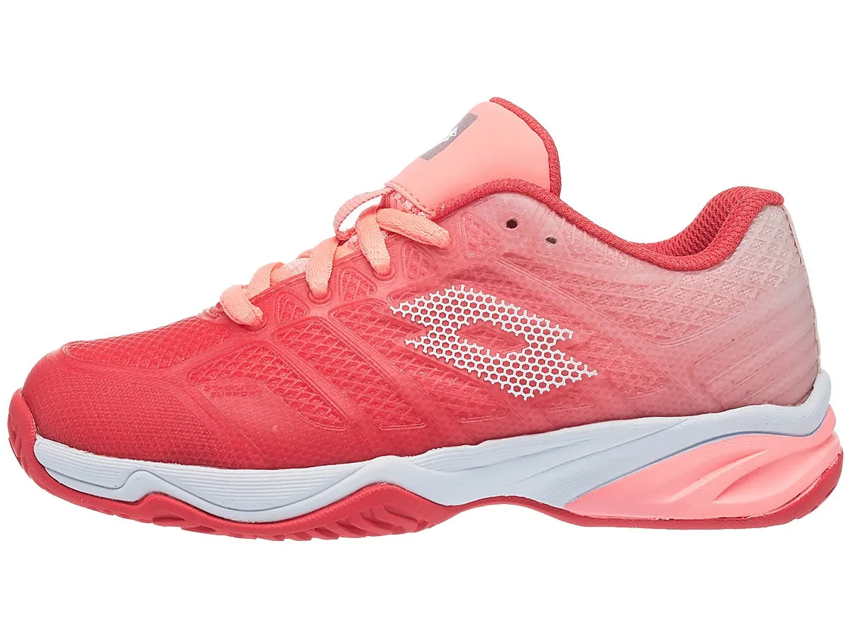 Lotto Mirage 300 II ALR Junior - red fluo/all white