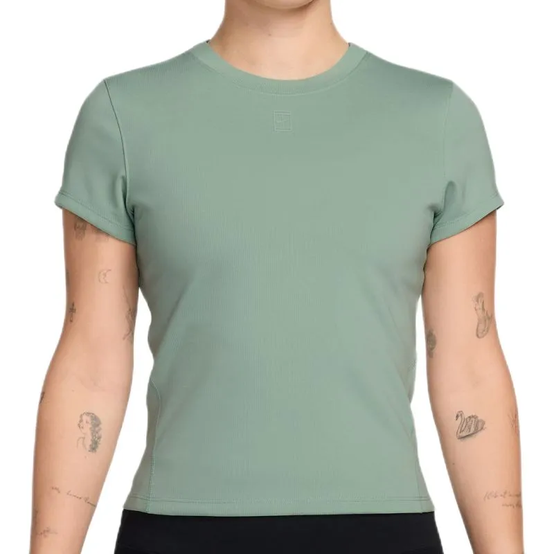  Nike Court Advantage Dri-Fit Short-Sleeve Tennis - steam/white