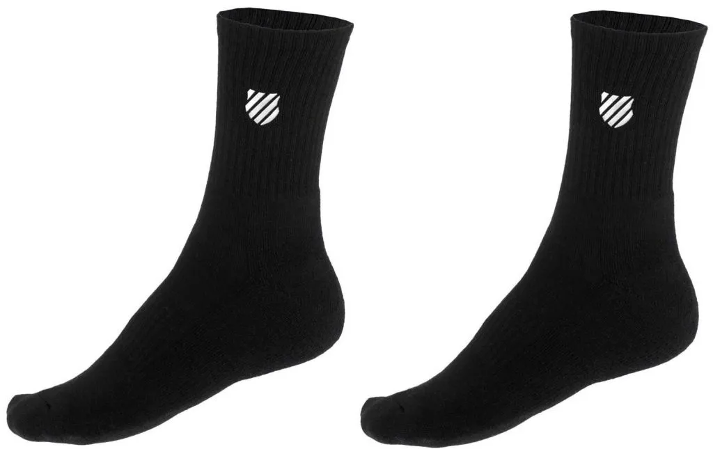 K-Swiss Mens Hypercourt Socks 2P K-Swiss Mens Hypercourt Socks 2P