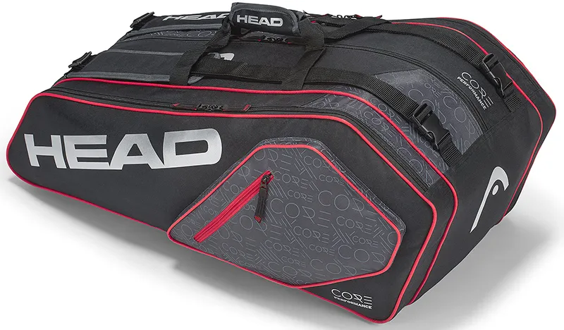 Head Core 9R Supercombi - black/silver
