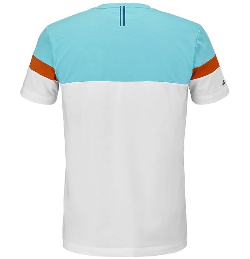 Babolat Padel Crew Neck - white/white