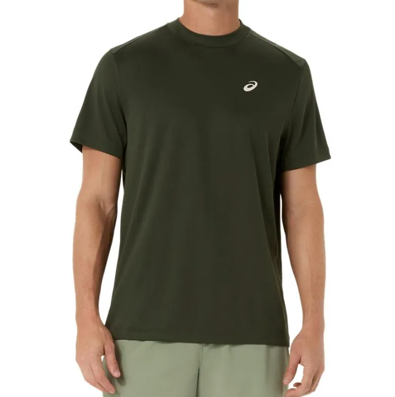 Asics Court Short Sleeve - vintage khaki Asics Court Short Sleeve - vintage khaki