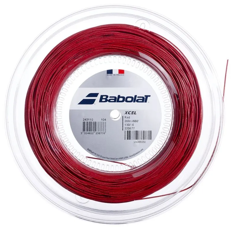 Babolat Xcel (200 m) - red Babolat Xcel (200 m) - red