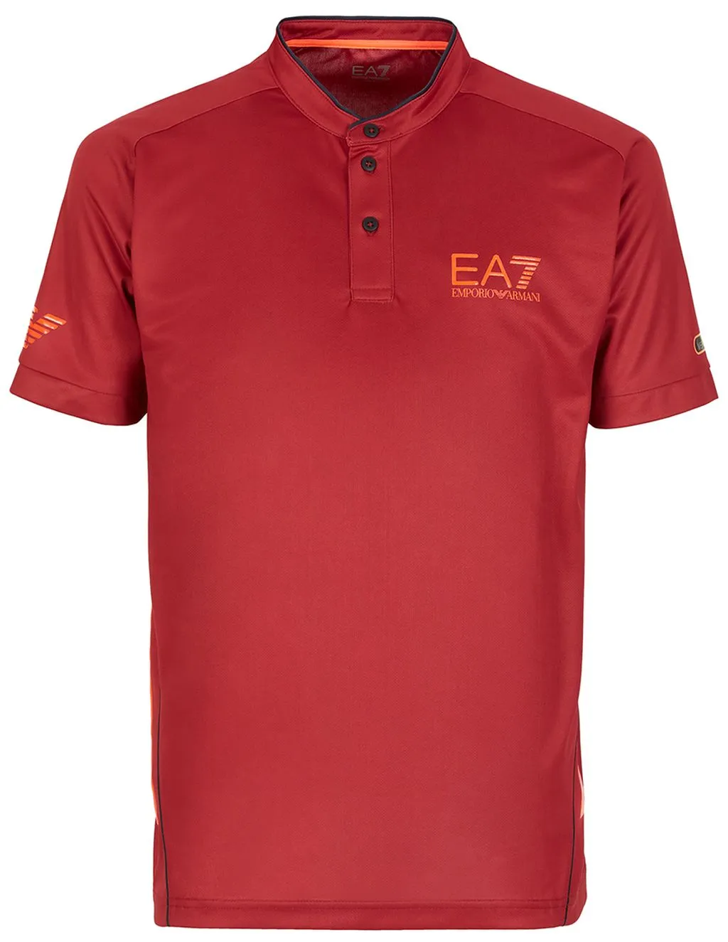 EA7 Man Jersey Jumper - red dahlia