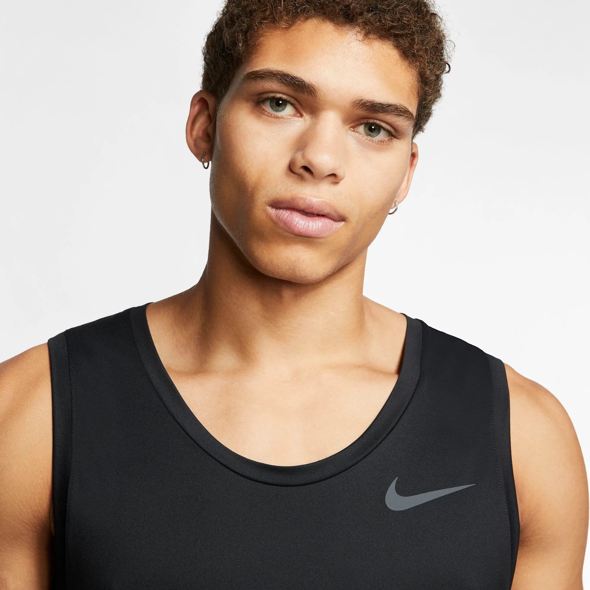 Nike Top Tank HPR Dry - black/dark grey