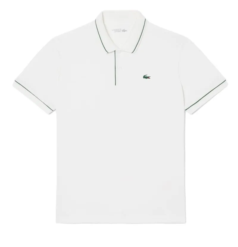 Lacoste Heat Regulating Mini Piqué Golf - white