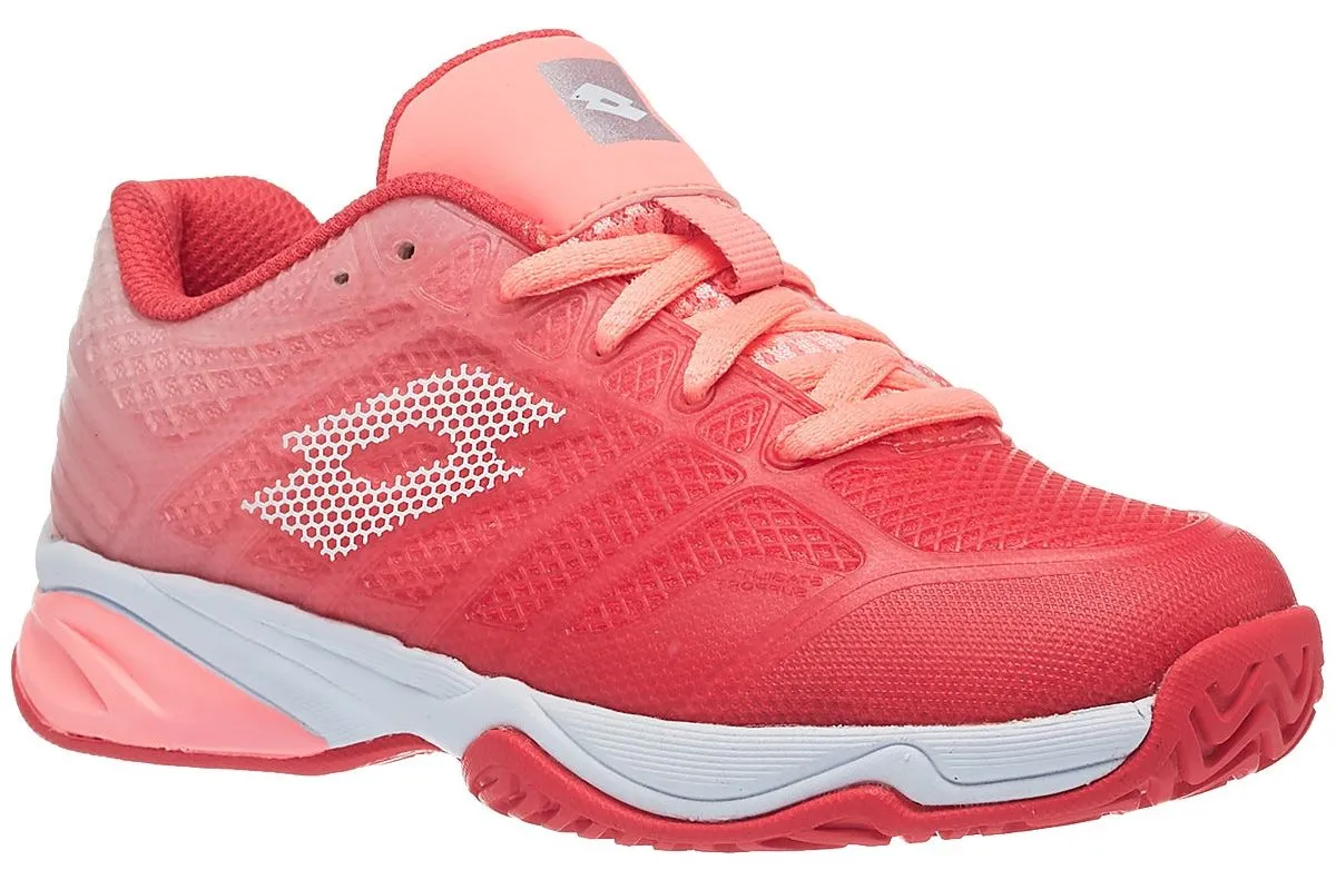 Lotto Mirage 300 II ALR Junior - red fluo/all white