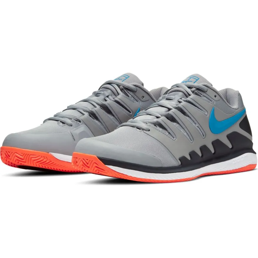 Nike Air Zoom Vapor X Clay - light smoke grey/blue hero