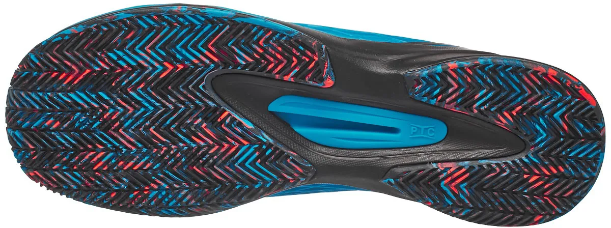 Wilson Kaos Clay Court - hawaiian ocean/black/fiery coral