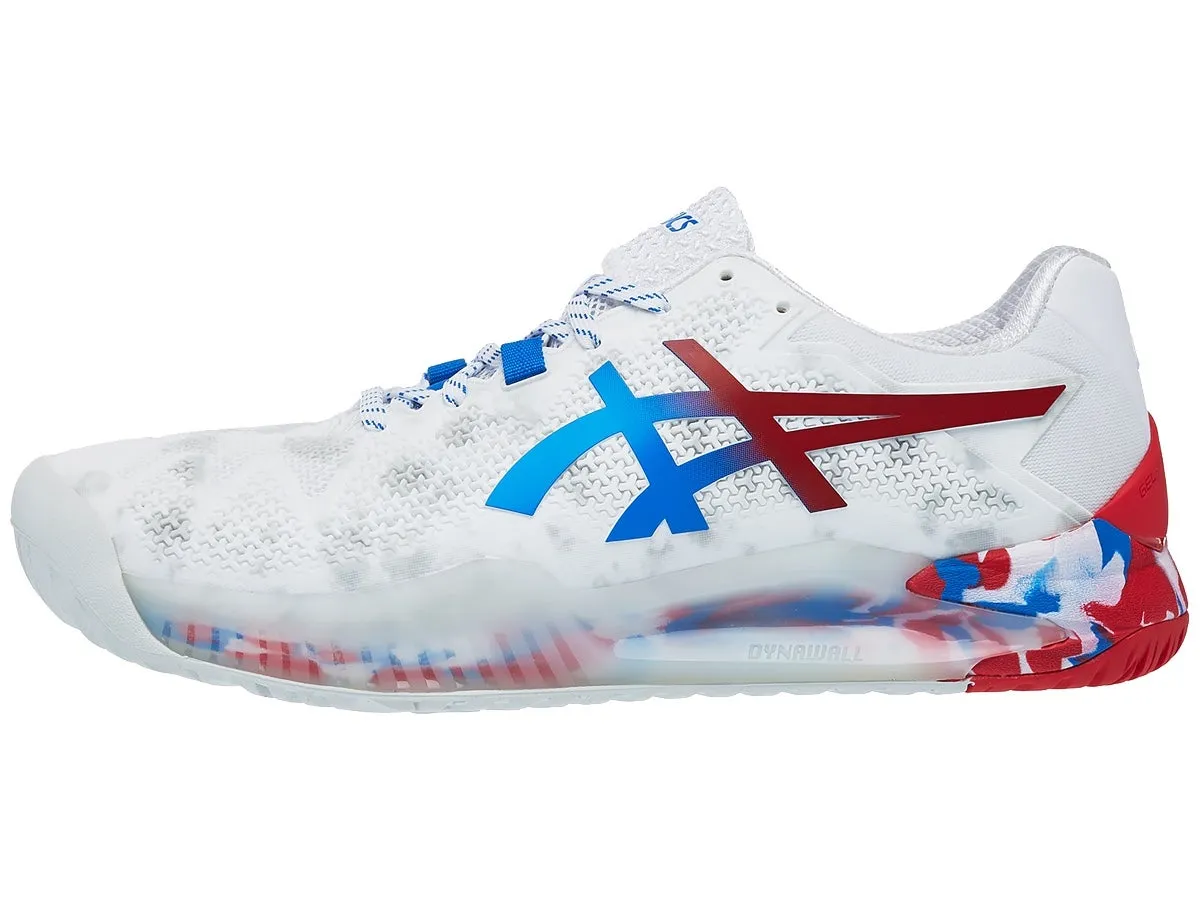 Asics Gel-Resolution 8 L.E. - white/electric blue