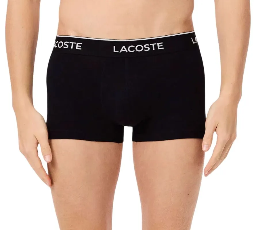Lacoste Cotton Stretch Jersey 3P - black/black/black