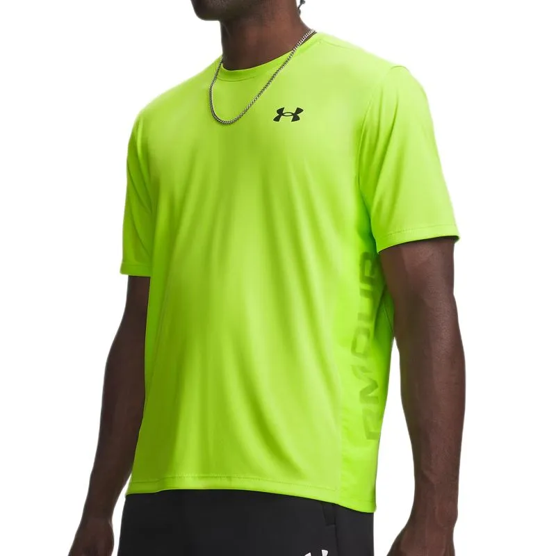Under Armour Tech Utility Short Sleeve - green citrine/black Under Armour Tech Utility Short Sleeve - green citrine/black
