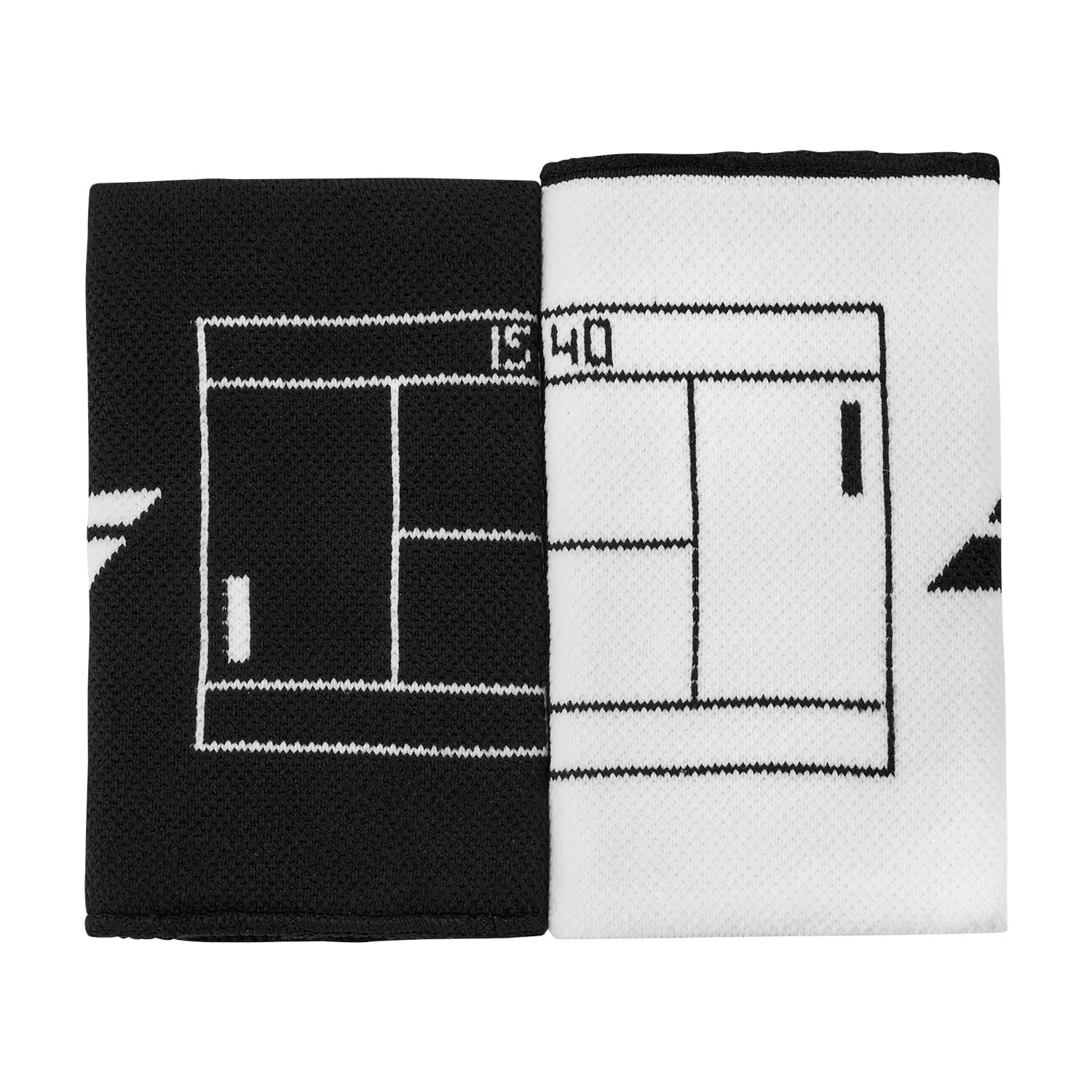 babolat-reversible-jumbo-wristband-white-black-2 Babolat Reversible Jumbo Wristband - white/black