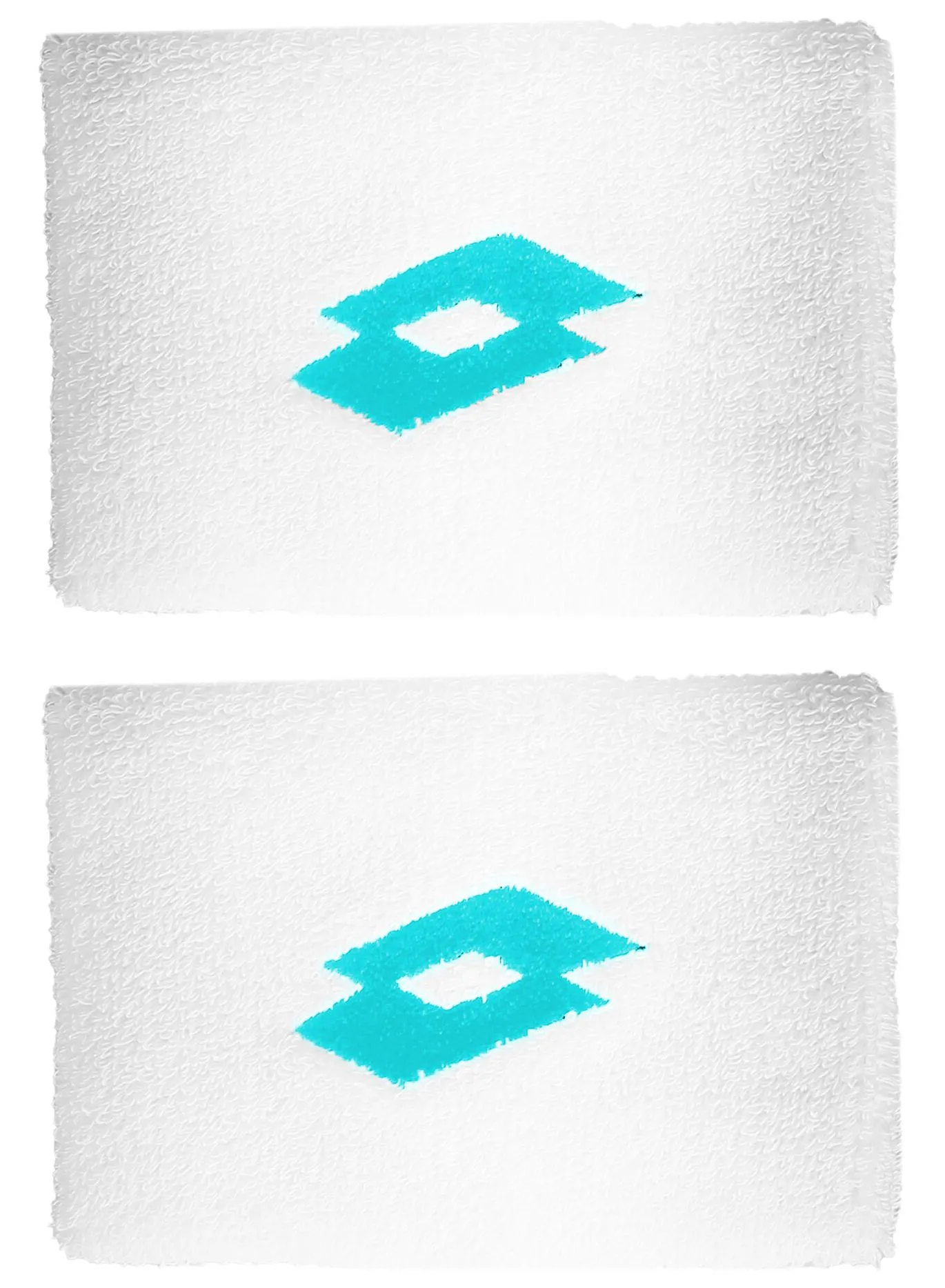 Lotto Tennis Wristband SKG II - brilliant white/diva blue