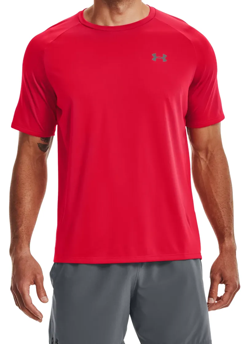 V5-1326413-600_FC Under Armour Tech SS Tee 2.0 - red/graphite