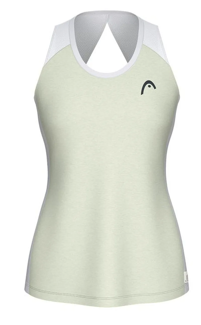 Women's top Head Play Tech Tank - citrus green - Multicolor