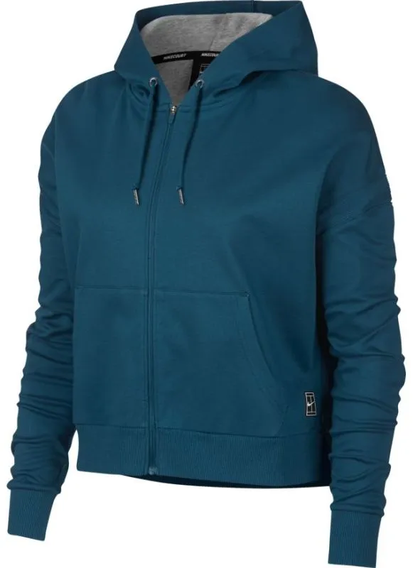 Nike Court EOS Jacket - blue force/dark grey heather/white