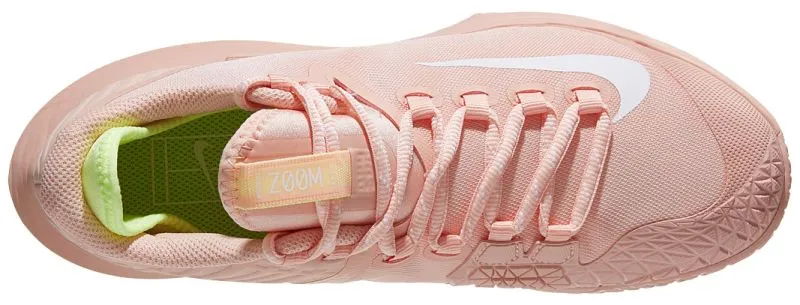 Nike W Court Air Zoom Zero - arctic orange/white/volt glow