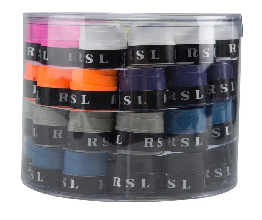 RSL Over Grip Tacky Box 60P - assorted