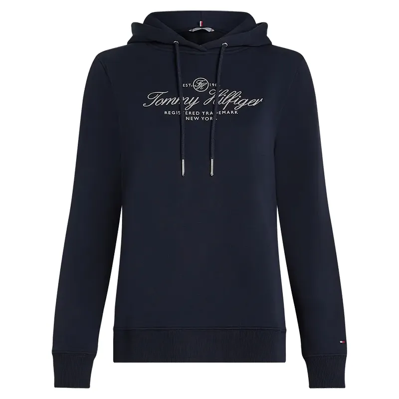 WW0WW40291-DW5-1 Tommy Hilfiger Regular Hilfiger Script - desert sky