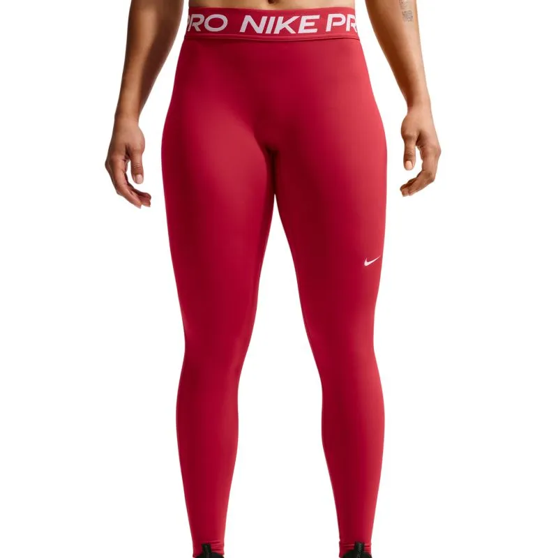 Nike Pro 365 Tight Leggins - tough red/white