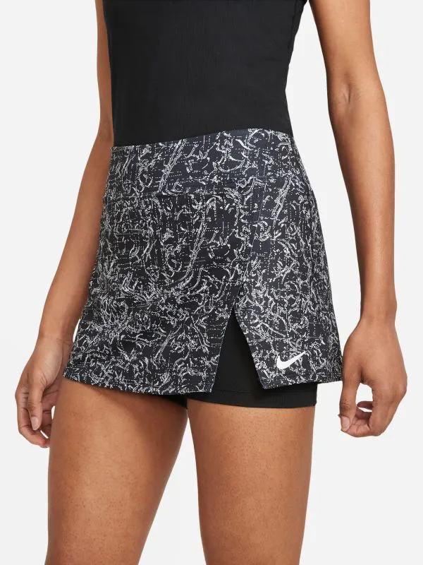 Nike Court Victory Skirt STR Printed W - black/white