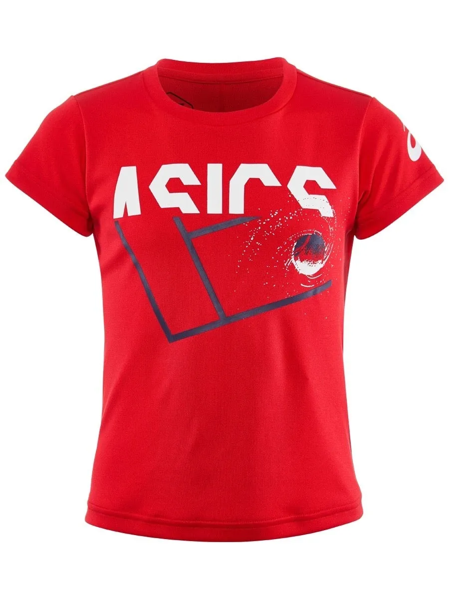 Asics Tennis B Kids GPX Tee - classic red