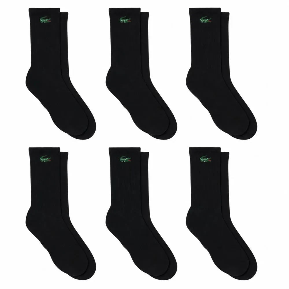 Lacoste Sport 6P - black Lacoste Sport 6P - black