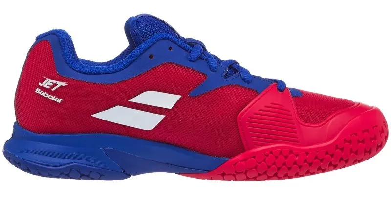 Babolat Jet All Court Junior - poppy red/estate blue