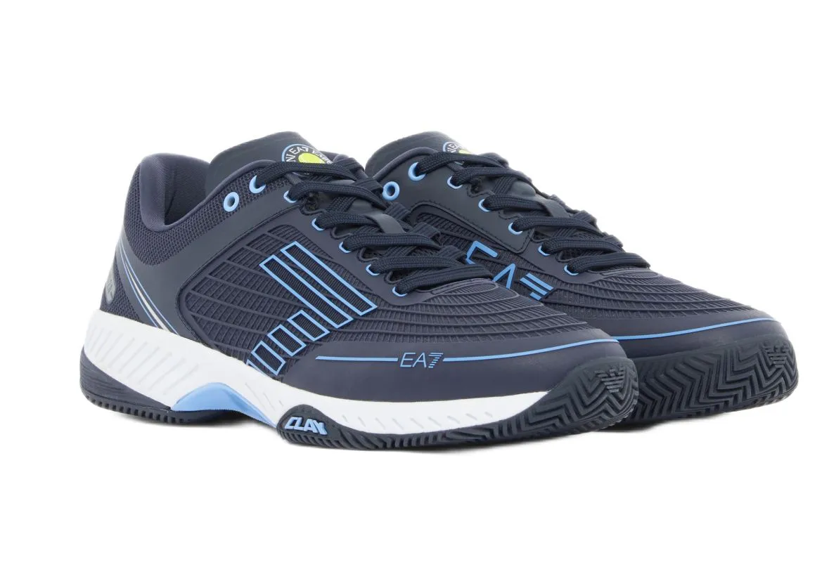 EA7 Unisex Woven Sneaker Clay - sky captain/bel air