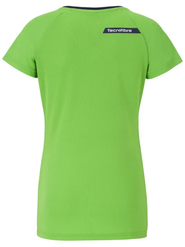 tecnifibre-lady-f2-t-shirt-green-2 Tecnifibre Lady F2 T-Shirt - green