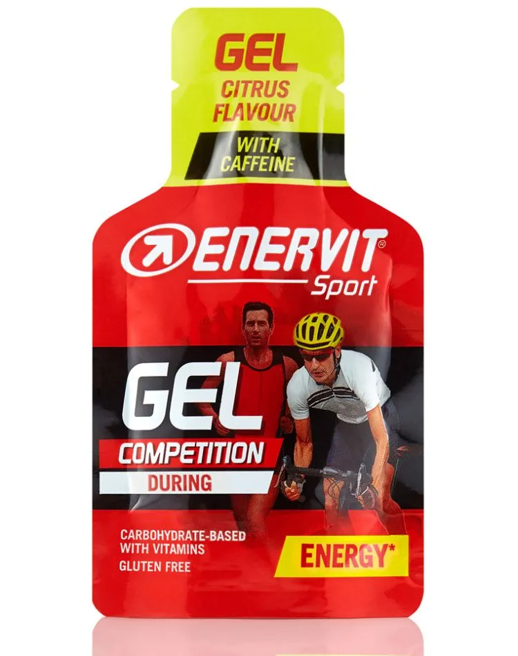 Enervit Sport Gel with Caffeine 25 ml - citrus Enervit Sport Gel with Caffeine 25 ml - citrus