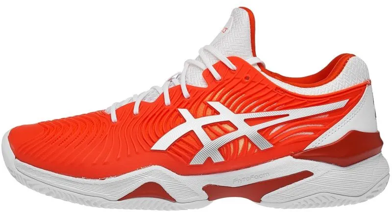 Asics Court FF Novak Clay - cherry tomato/white