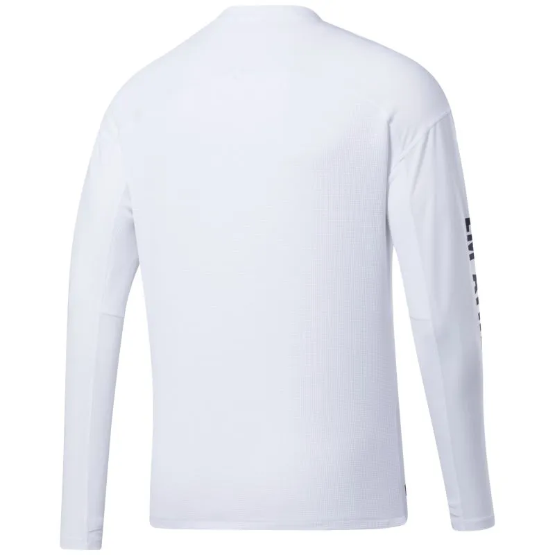 Reebok Les Mills Long Sleeve T-Shirt M - white