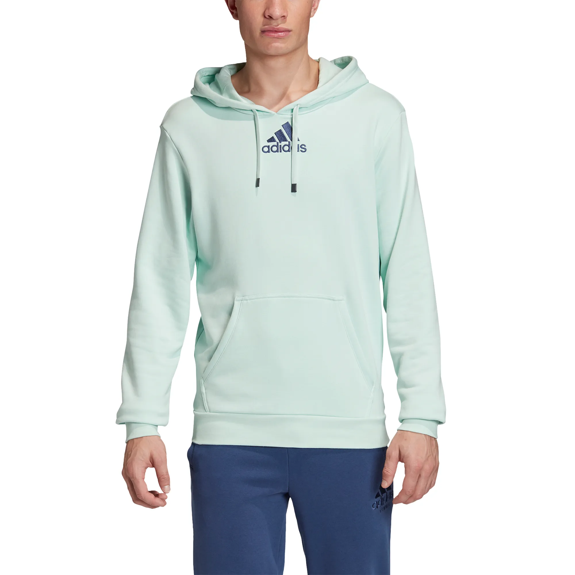 Adidas Category Graphic Hoodie - dash green/tech indigo