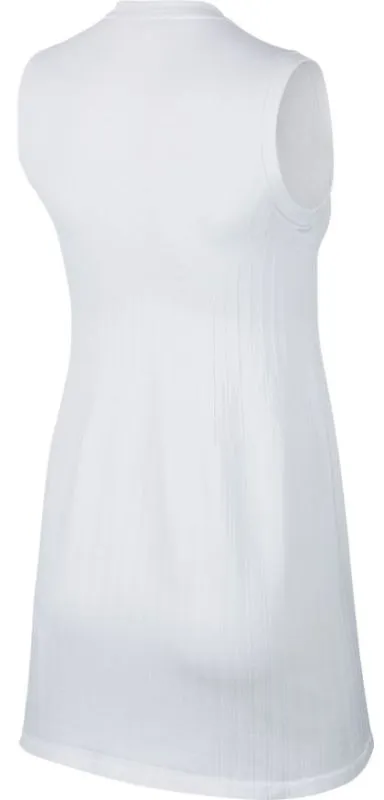 Nike Court Maria Women's Tennis Dress LN - white/black