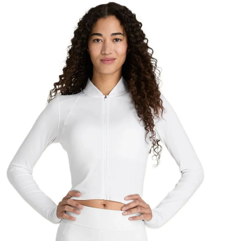 Wilson Long-Sleeve All Day Full Zip - bright white
