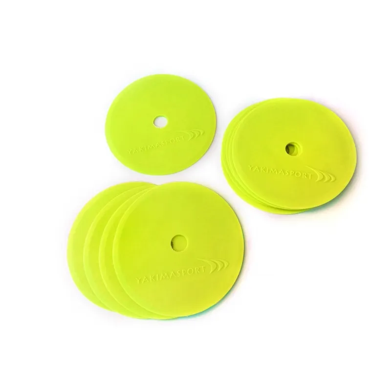 znaczniki-pola-plaskie-maty-znakujace-zestaw-10-szt-zolte Yakimasport Flat Marker 6" 10P - yellow