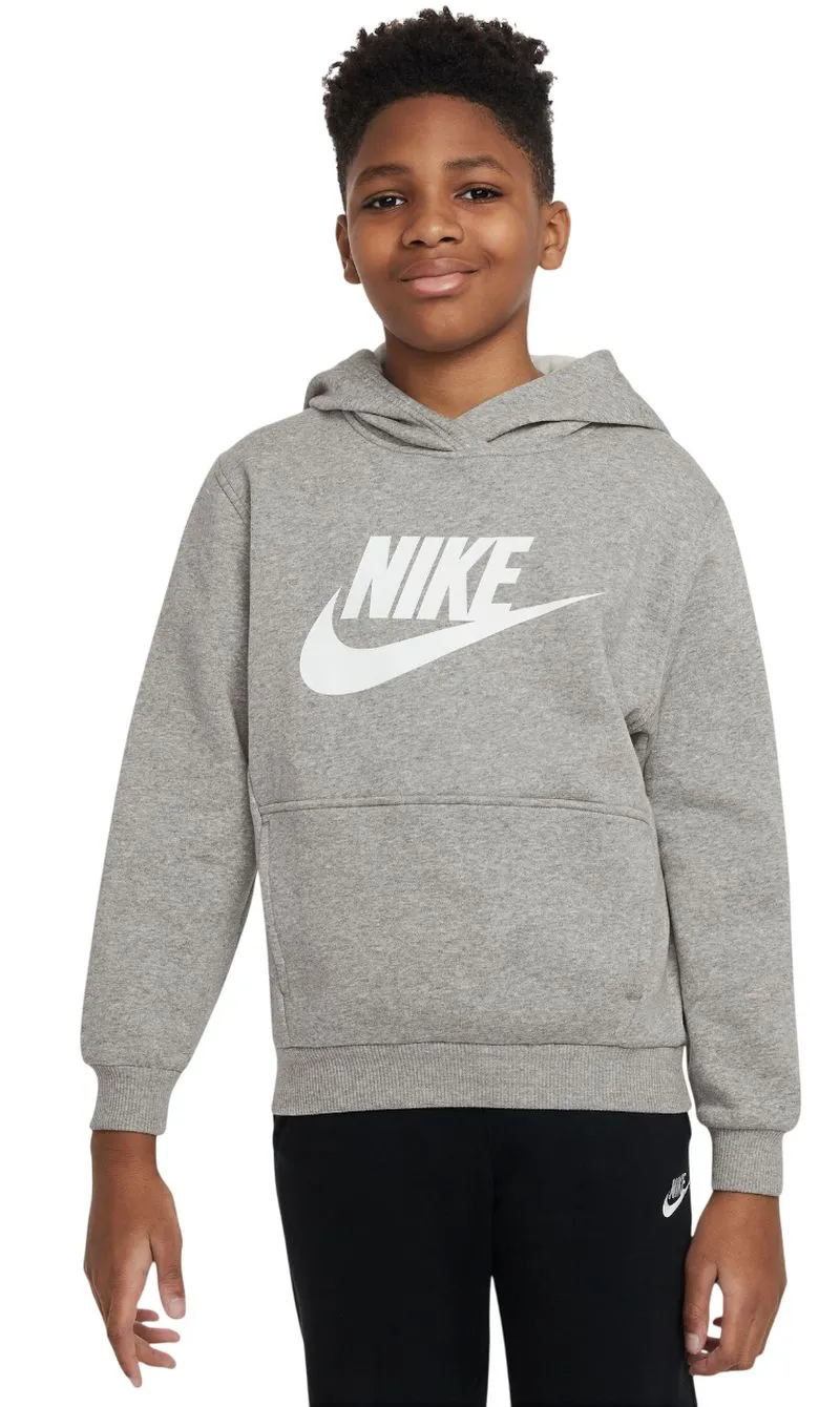 Nike Kids Sportswear Club Fleece - dark grey heather/white