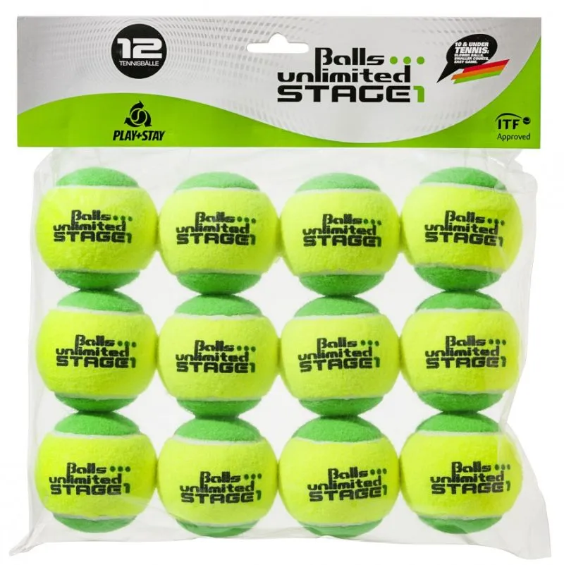 Stage1-Y-G-12er-Pack Balls Unlimited Stage 1 12B