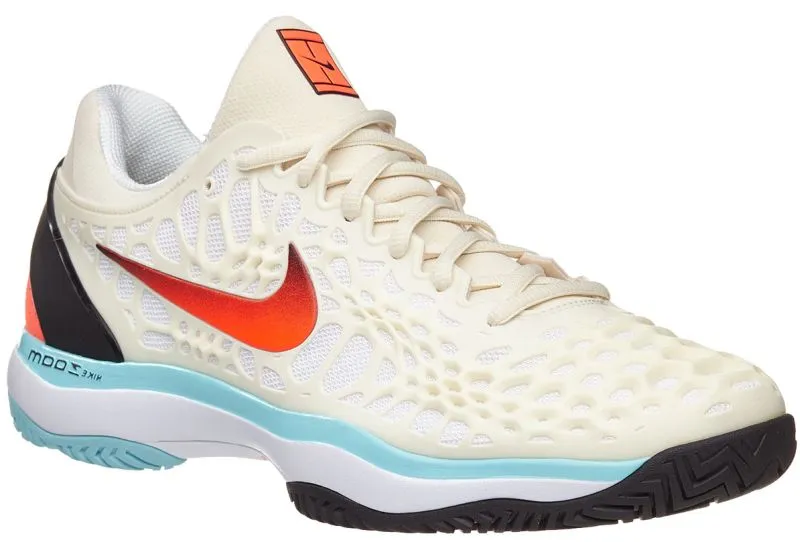 Nike Air Zoom Cage 3 - light cream/hyper crimson/black