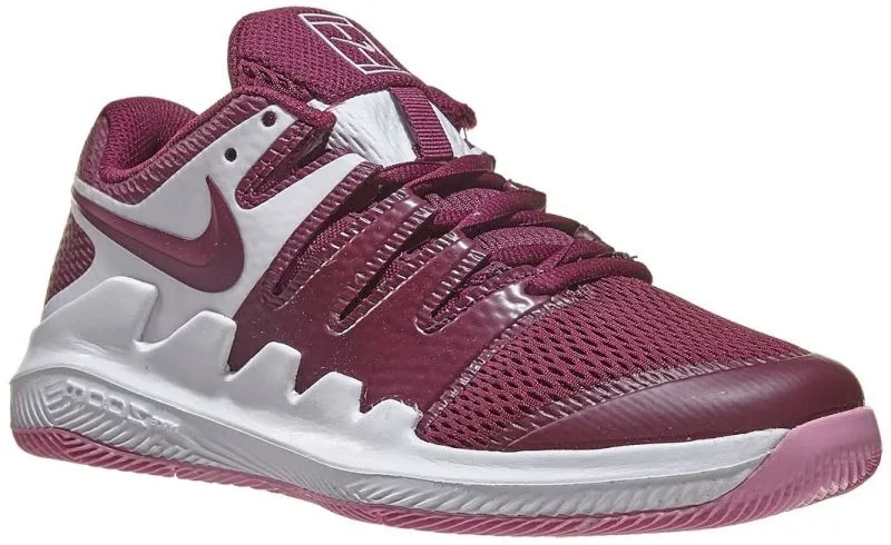 Nike Jr Vapor X - white/bordeaux/pink rise