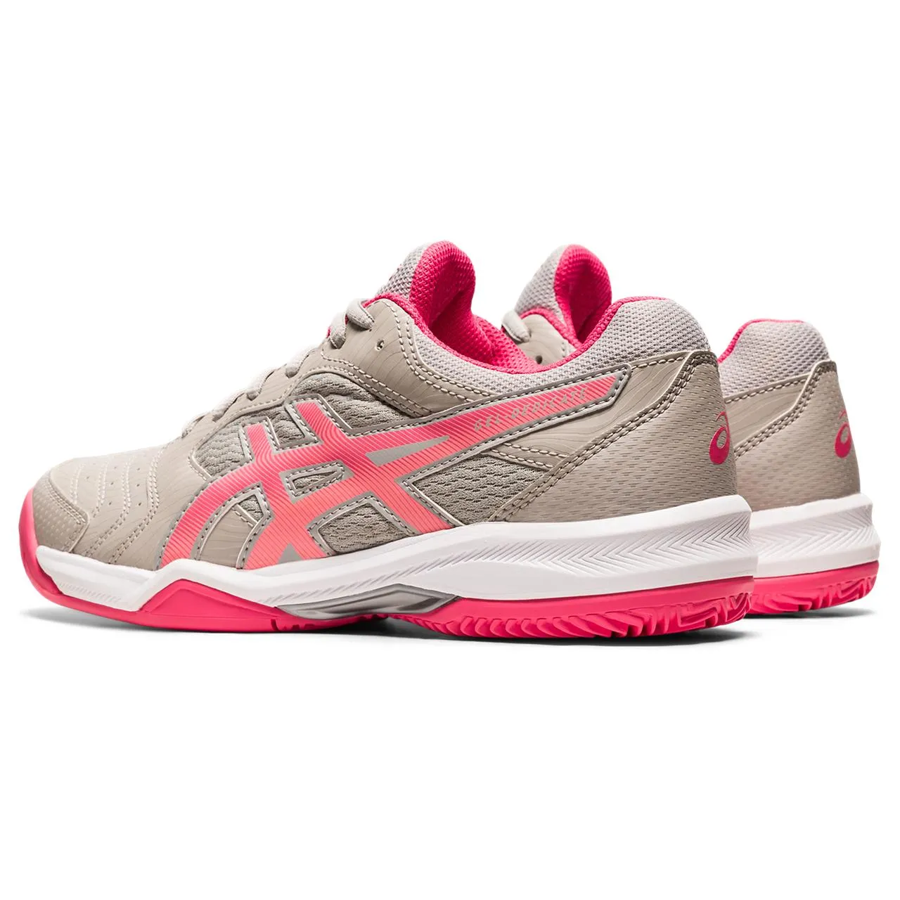 Asics Gel-Dedicate 6 Clay W - oyster grey/pink cameo