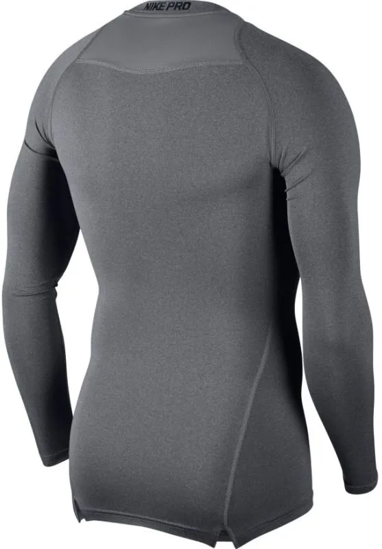 Nike Pro LS Comp Top - carbon heather