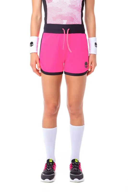 hydrogen-tech-shorts-woman-fluo-fuchsia-1 Hydrogen Tech Shorts Woman - fluo fuchsia